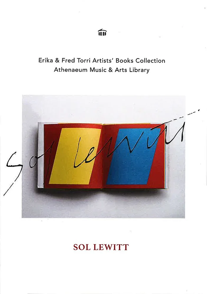 アート・デザイン・音楽 SOL LEWITT ARTIST'S BOOKS Sol LeWitt: Artists' Books Collection, Athenaeum Music & Arts